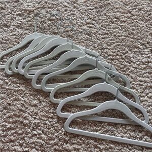 Ivory “Velvet” Slim Clothes Hangers - Kids